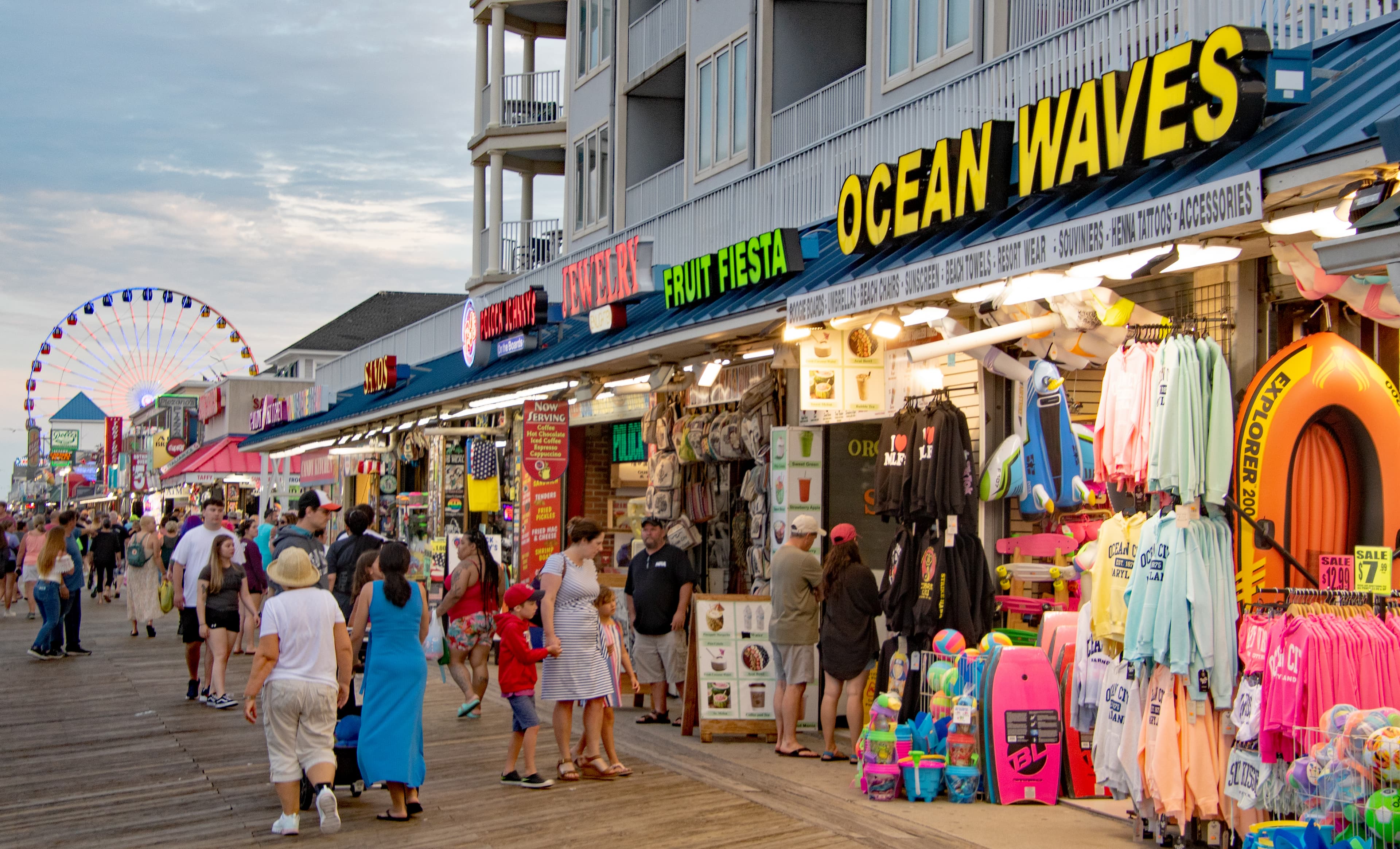 Ocean City boardwalk